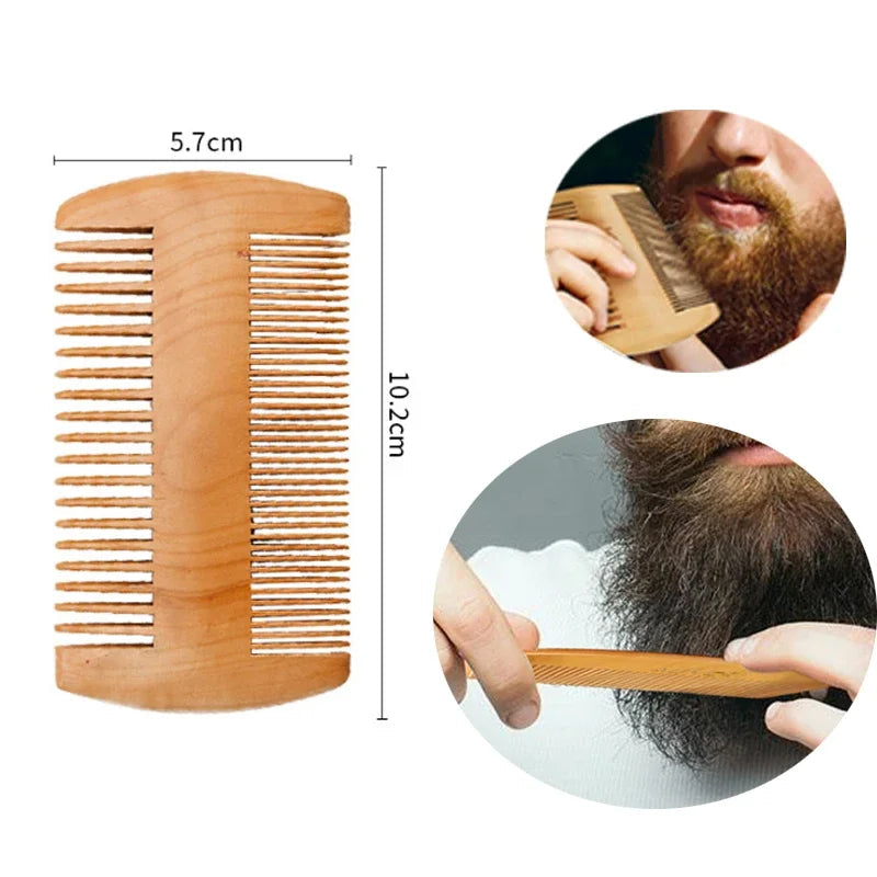 Beard Brush & Comb Set